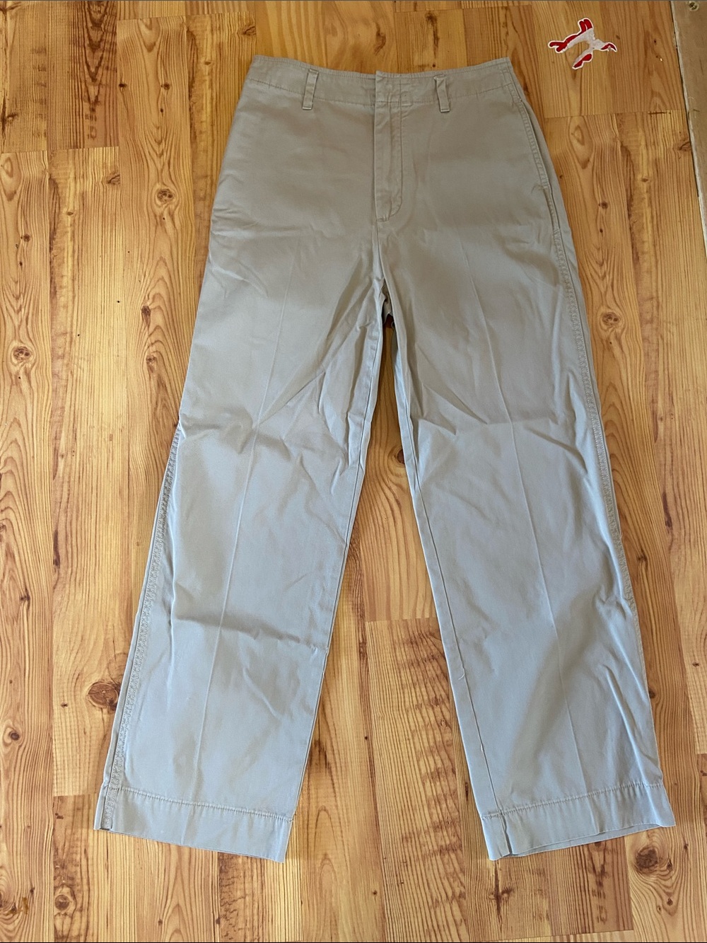GAP Light Khaki Straight Chinos